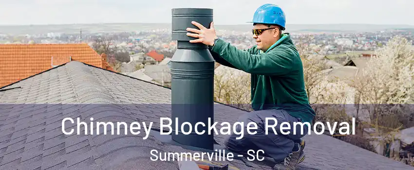  Chimney Blockage Removal Summerville - SC