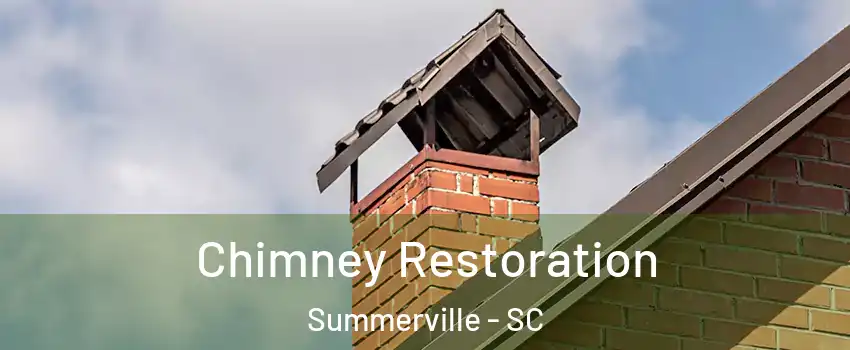  Chimney Restoration Summerville - SC