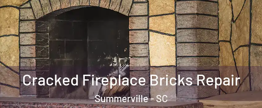  Cracked Fireplace Bricks Repair Summerville - SC