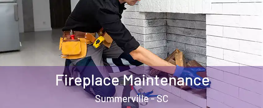  Fireplace Maintenance Summerville - SC