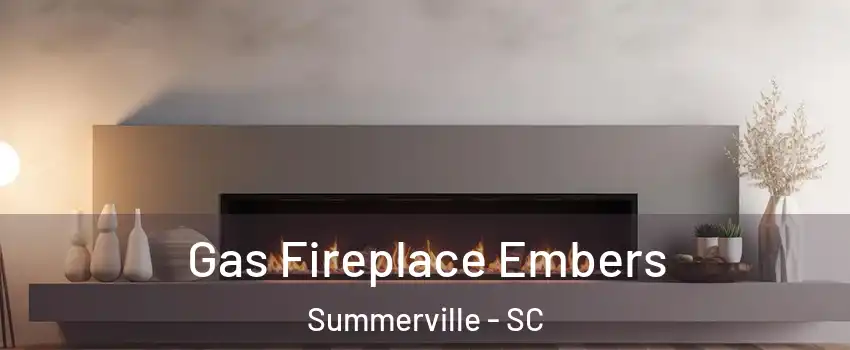  Gas Fireplace Embers Summerville - SC