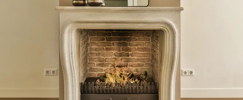 Vintage-style Fireplace Redesign in Summerville, South Carolina