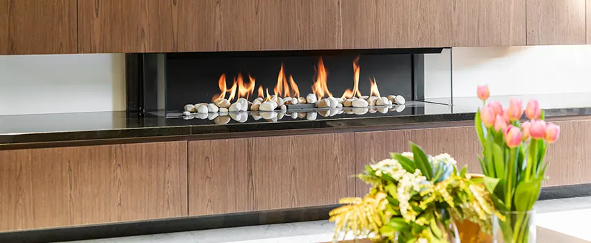 Double-height Fireplace Design Refurbishment in Summerville, South Carolina