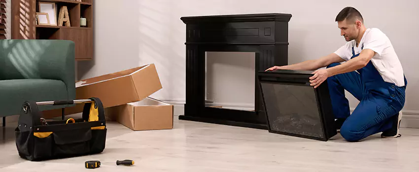 Old Rusted Metal Fireplace Repair And Replacement in Summerville, SC