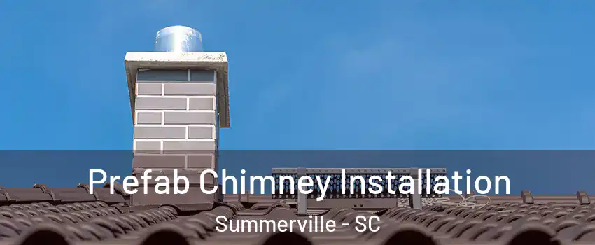  Prefab Chimney Installation Summerville - SC